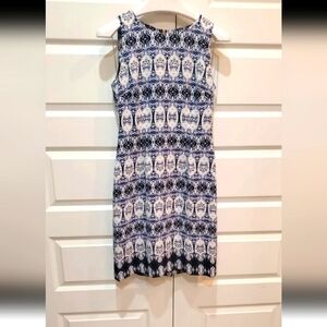 Ivanka‎ Trump womens dress Size 4 blue print